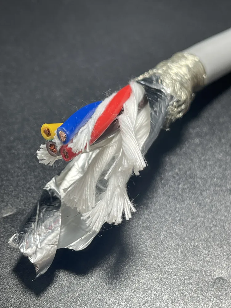 1,5 2,5 мм/15 13AWG 2-12-жильный созубчатый экранированный кабель длиной 1 м