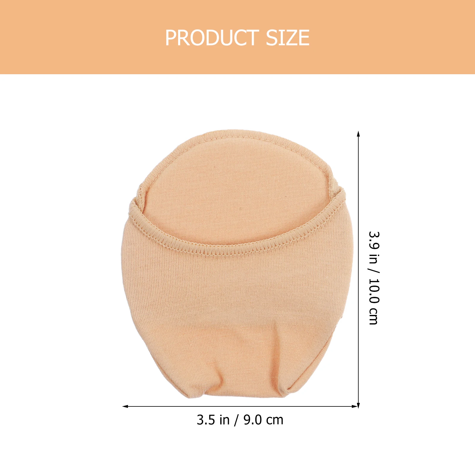 2 Pair Toe Topper Novel Seamless Warm Half Liner Socks Sandals For Women Dressy Summer Flat Invisible Socks