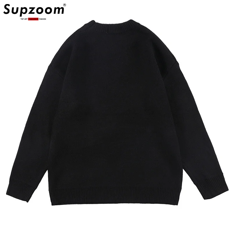 

2022 New Arrival Top Fashion Sale Men Sweater O-neck Pullovers Appliques Brand Clothing Embroidered Bear Warm Knitted