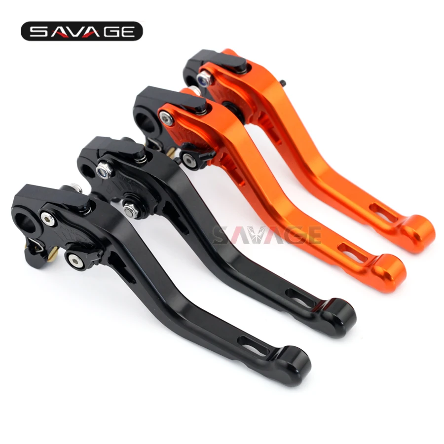 

CNC Short Brake Clutch Levers For 640 DUKE II LC4 SUPERMOTO 690 SMC/R DUKE Supermoto Motorcycle Accessories Adjustable