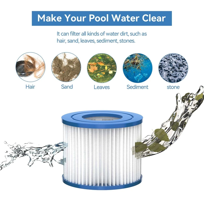 Запасные части для фильтра горячей ванны типа VI Coleman 16 шт. фильтрующие картриджи