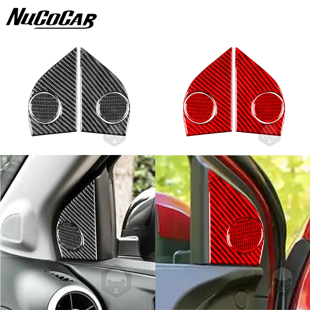 Для Chevrolet Sonic 2012-2016 панель из углеродного волокна для двери а-столб отделочная