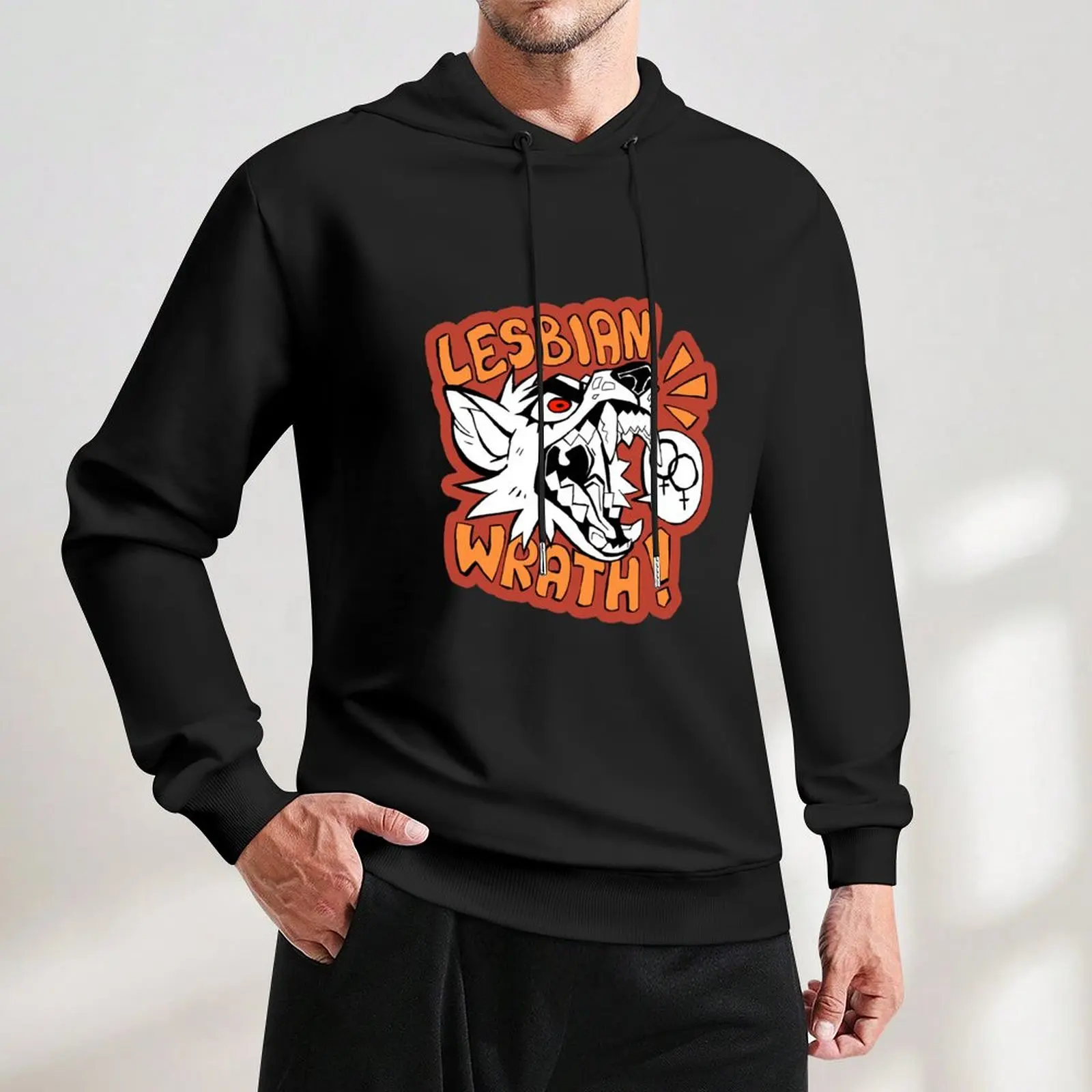 Пуловер с капюшоном для лесбиянок мужская одежда мужской зимний свитер футболки