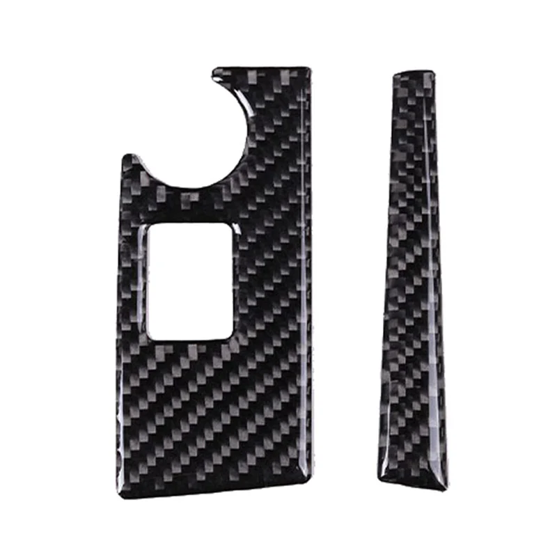 

Car Carbon Fiber Center Console Dashboard Navigation Switch Button Frame Cover Trim for Chevrolet Corvette C7 2014-2019