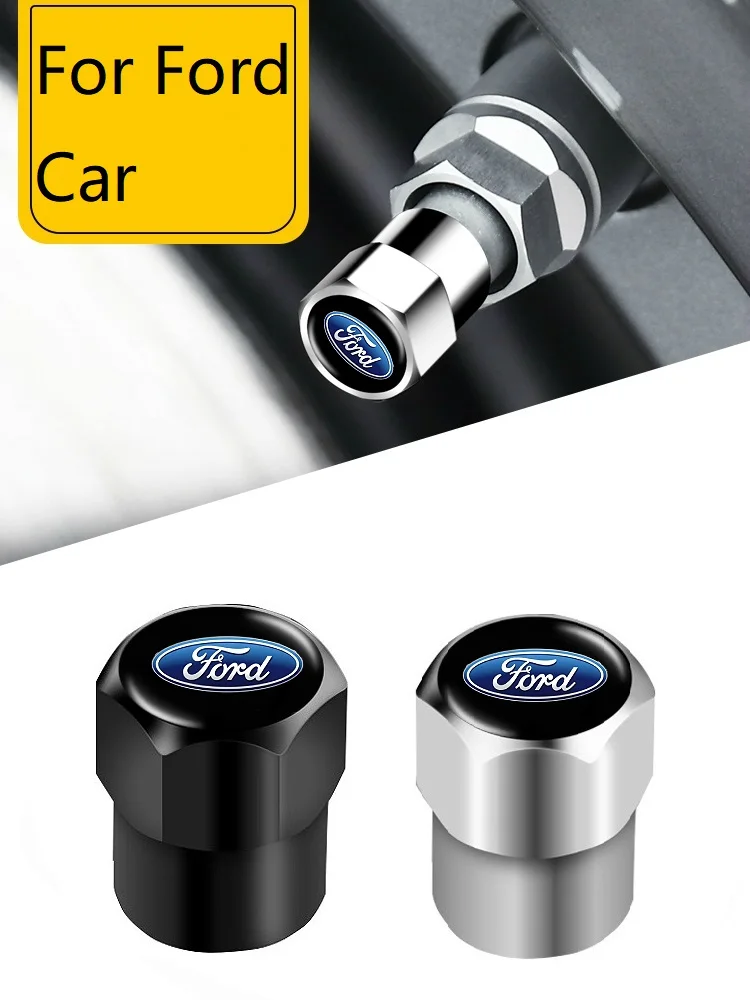 Car tire valve stem cover caps accessories Suitable for Ford Mustang Mondeo Focus Fiesta Escape Kuga Ecosport Ranger |