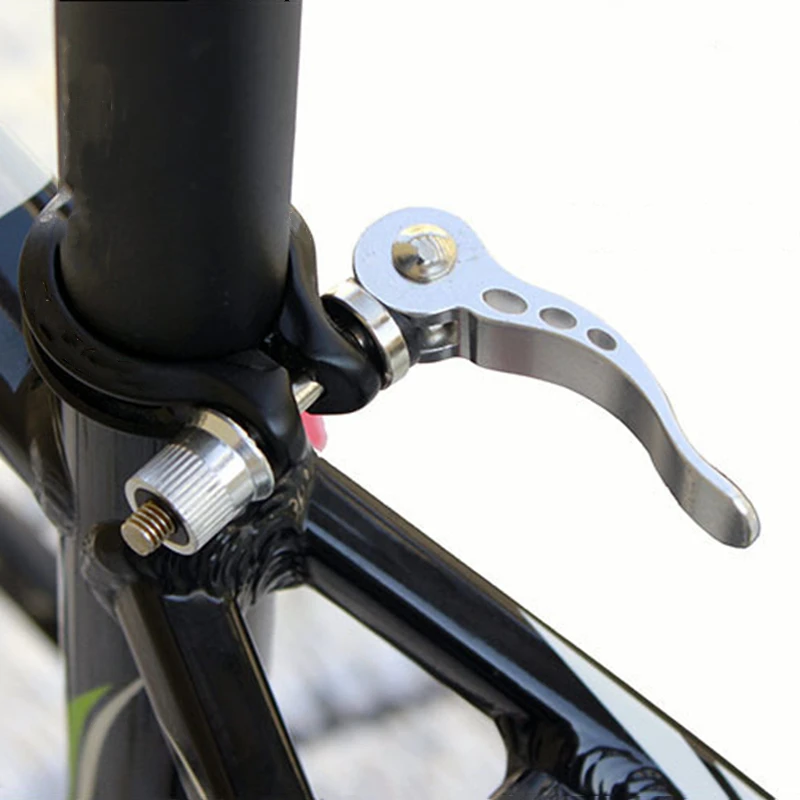 Универсальный быстроразъемный зажим для подседельного штыря горного велосипеда