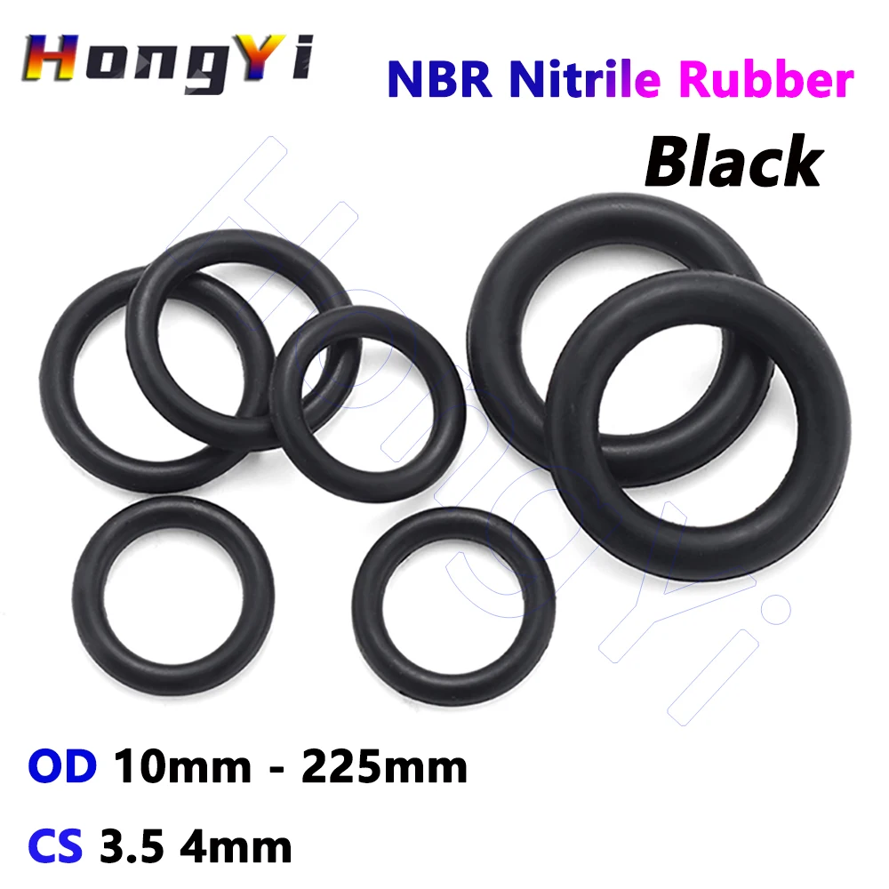 

Черный уплотнительное кольцо NBR OD 10-225 мм