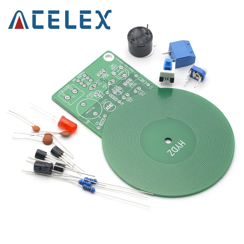 Электронный металлоискатель Бесконтактный Модуль платы датчика 3-5 в постоянного