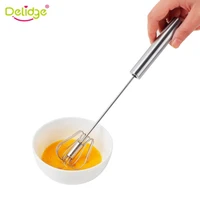 stainless steel semi automatic egg beaters pressure rotary blender flour stirrer cake tools kitchen accessories