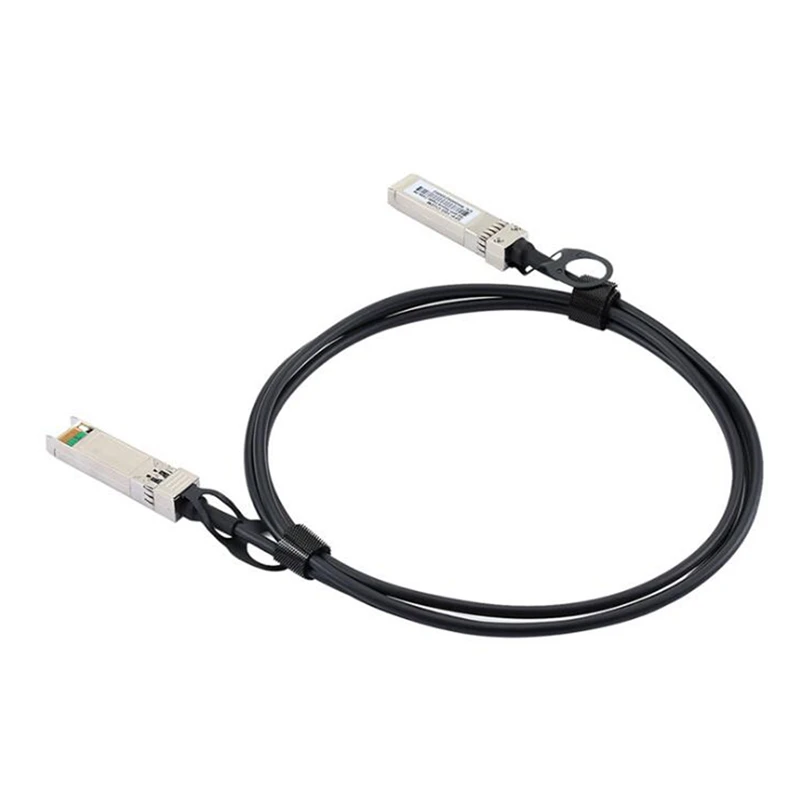 

Кабель DAC 10G SFP + кабель DAC 2 м, пассивное прямое прикрепление, медный кабель Twinax 30AWG, совместимый с Ubiquiti Mikrotik Zyxel