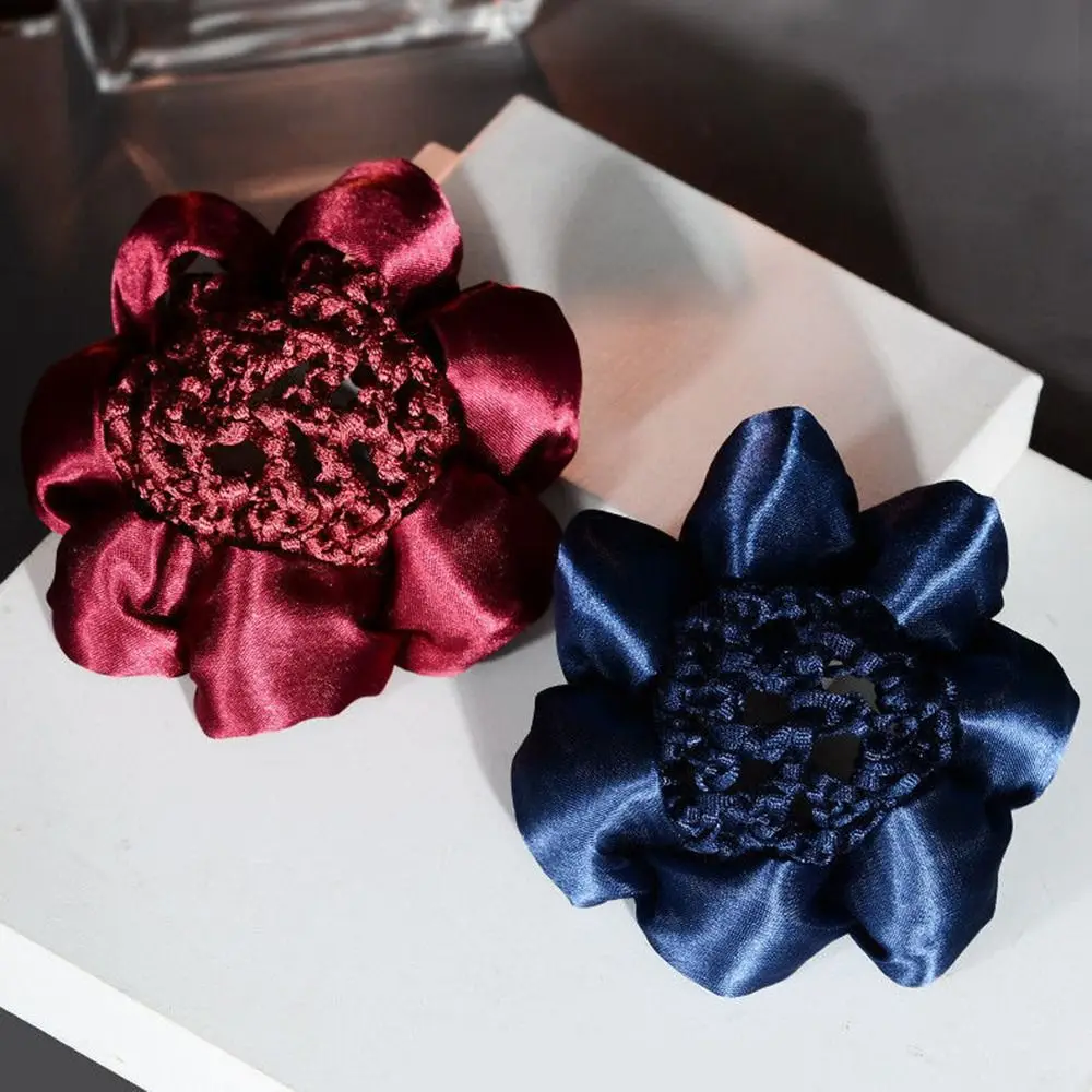 

Аксессуары для волос милый головной убор медсестры для девушек держатель для волос Обложка сетка в Корейском стиле булочка снуд сетка для волос