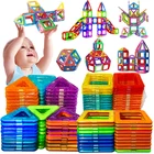 50-300 шт., магнитные строительные блоки для детей