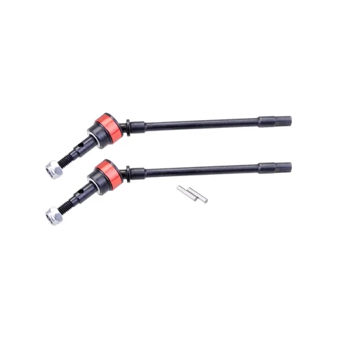 Жесткие стальные приводные валы CVD для 1/10 Axial SCX10