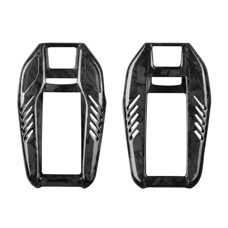 Чехол для ключей из углеродного волокна BMW 5 6 GT 7 730Li 740 740Li 750Li 760Li I8 X3 X4 X5 X6 X7 Smart Display