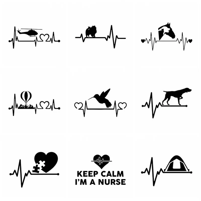 Автомобильные наклейки Декор Переводные картинки для мотоциклов Прямая