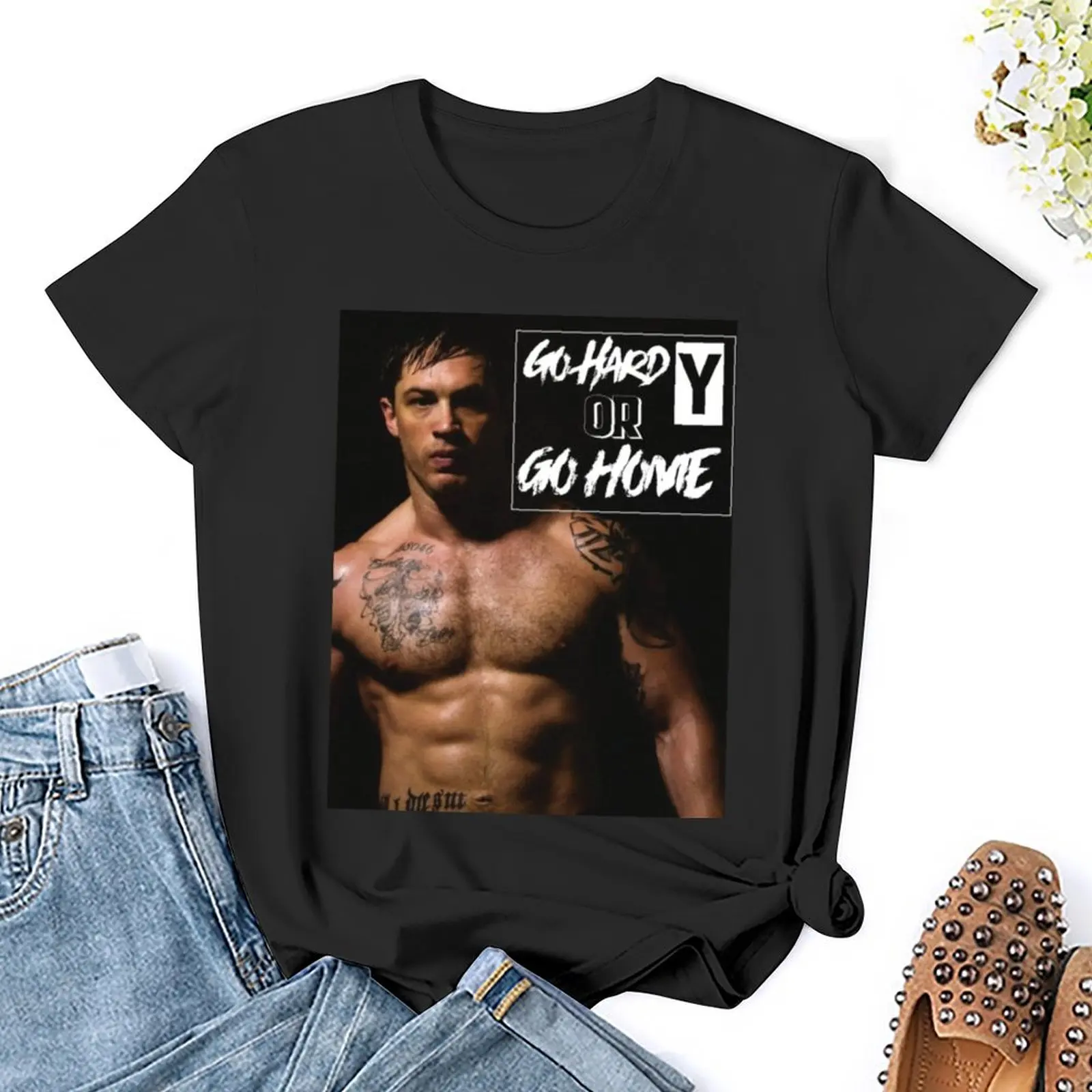 Том Харди: Воин вдохновил-образец рубашки футболка Милая одежда женская плотные