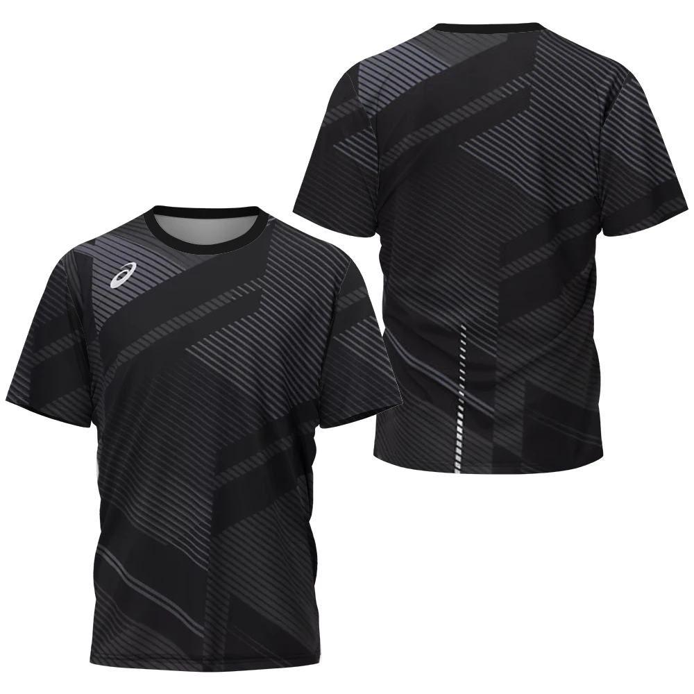 

Men's Quick Drying Badminton T-Shirt Tennis T-Shirt Table Tennis Fitness T-Shirt Run Train Breathable T-Shirt Lightweight Sweat