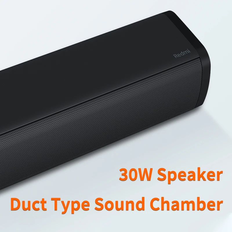 ТВ-колонка Xiaomi Redmi полнодиапазонный настенный черный матовый канал S/PDIF AUX BT5.0