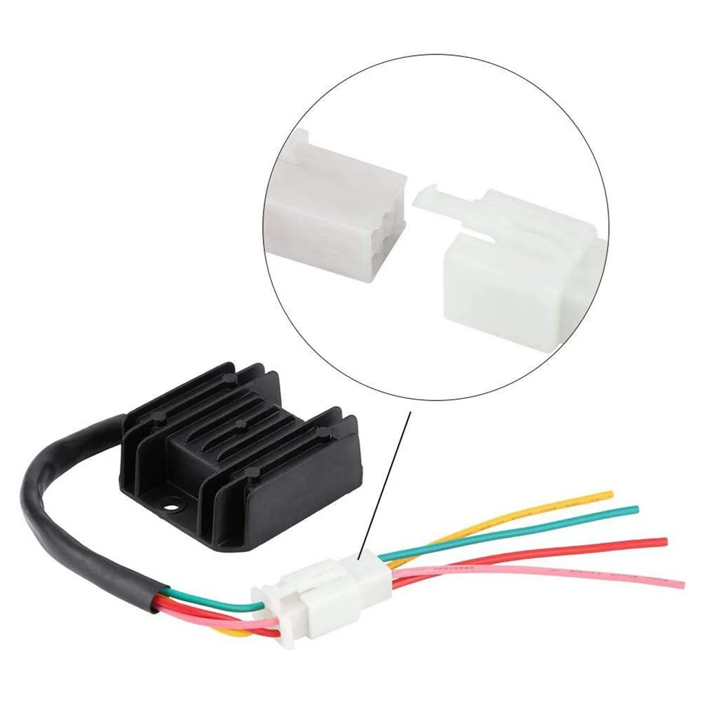 

2/3 12V 4PIN Voltage Regulator Motorcycle Current Motor Commutator ATV