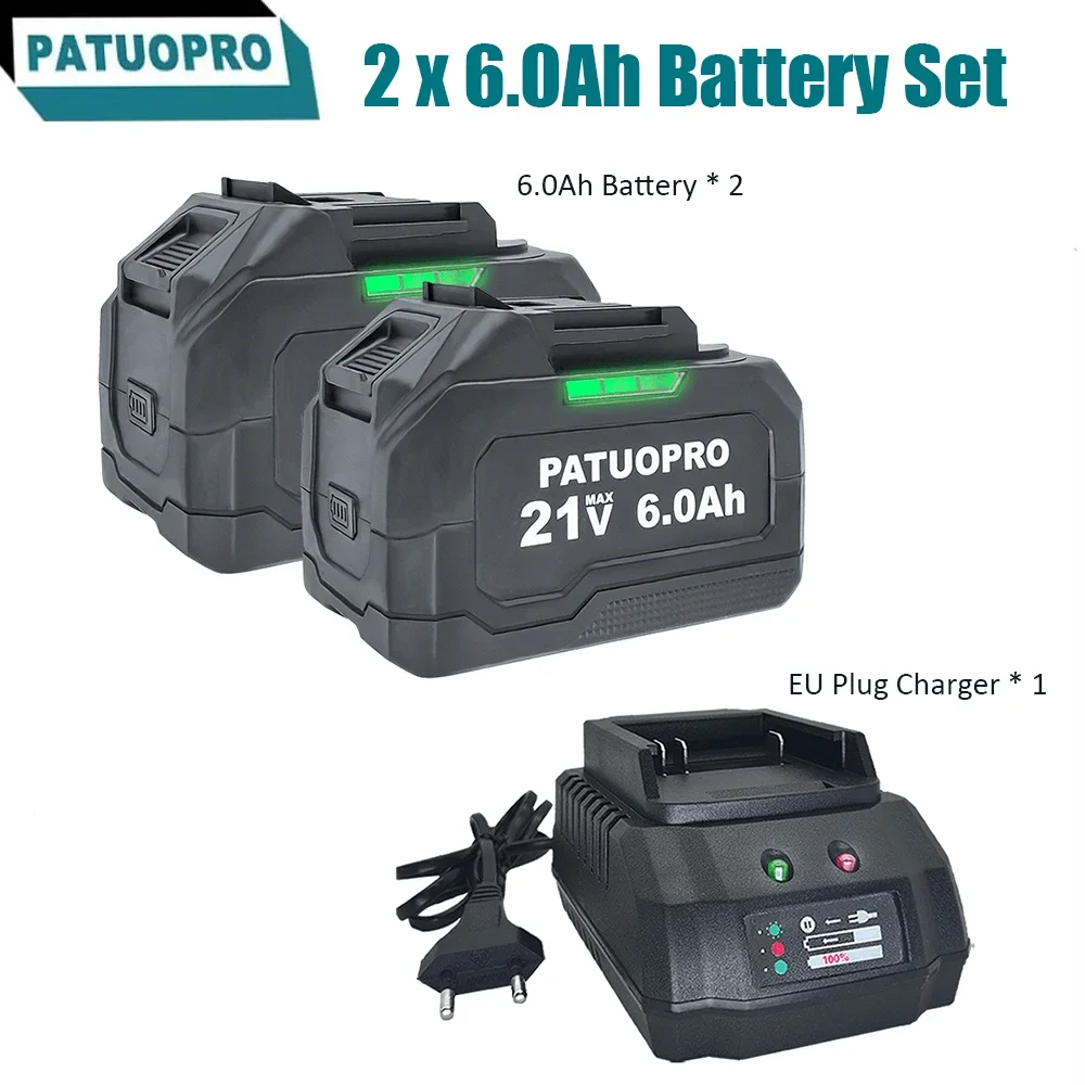 

Аккумуляторная батарея PATUOPRO 2.0-6.0 Ah для Makita 18 В