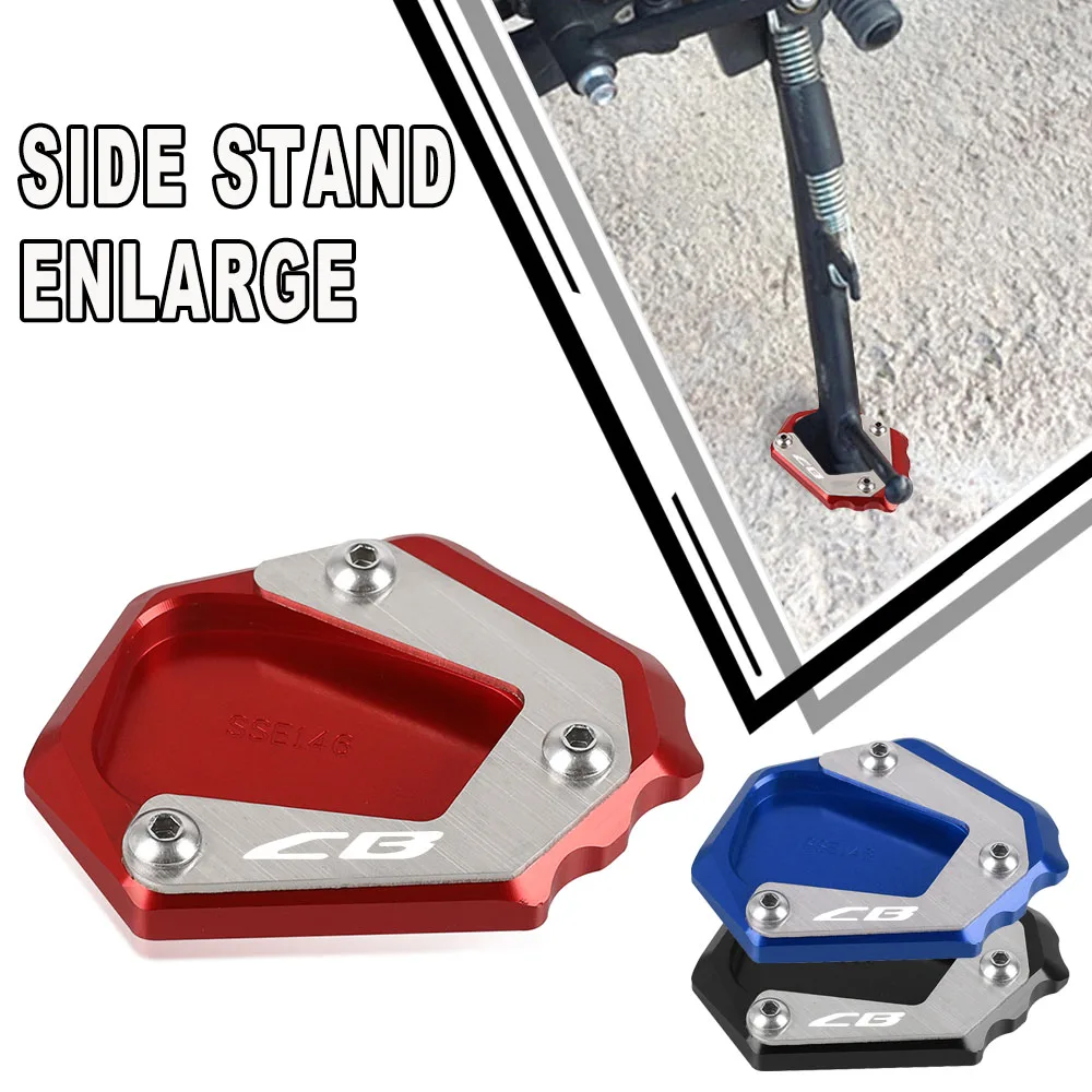 

2023 FOR Honda CB500F CB500 F CB 500F 2018-2022 2021 2020 2019 Motorcycle Foot Side Stand Extension Kickstand Plate Support