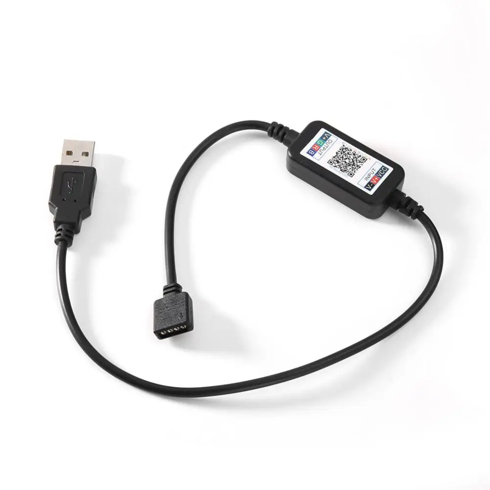 

Миниатюрный USB-контроллер для светодиодной ленты RGB, 5-24 В постоянного тока