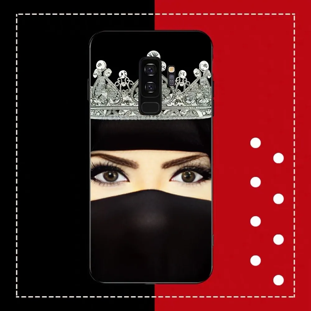 ł arabski hidżab dziewczyna etui na telefon dla Redmi Note 4 X 5 A 6 7 8 Pro T 9 9S 10 11 11S 11Epro PocoM3pro