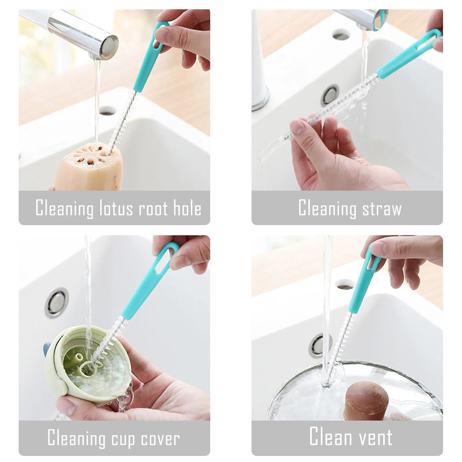 Щетка для чистки отверстий в бутылке с молоком 1 шт. |