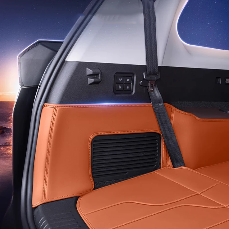 Фото Интерьер шести мест, семь мест для Chery EXEED VX C-DM 2025, автомобильная защитная накладка для багажника с полным объемным звуком, водонепроницаемый аксессуар №3