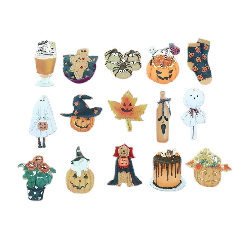 10 шт. подвески в виде тыквы призрака подсолнуха |