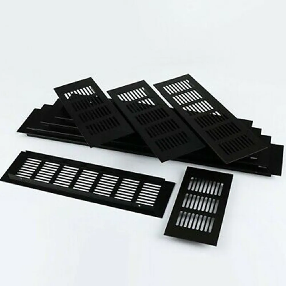 

Аксессуары Новинка решетка вентиляционного отверстия сменная Крышка вентиляционного шкафа 50*150-400 мм алюминий для шкафа