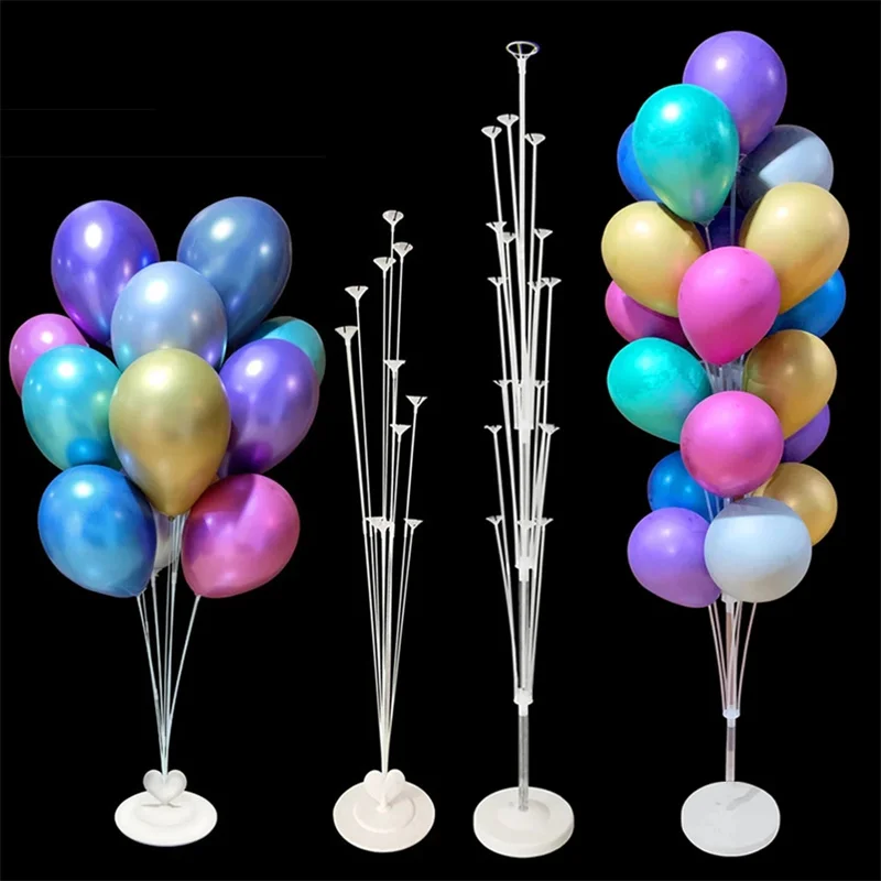 

1/2Set Balloon Stand Column Balloon Holder Glue Dot Wedding Birthday Party Decoration Kids Baby Shower Eid Bachelorette Supplies