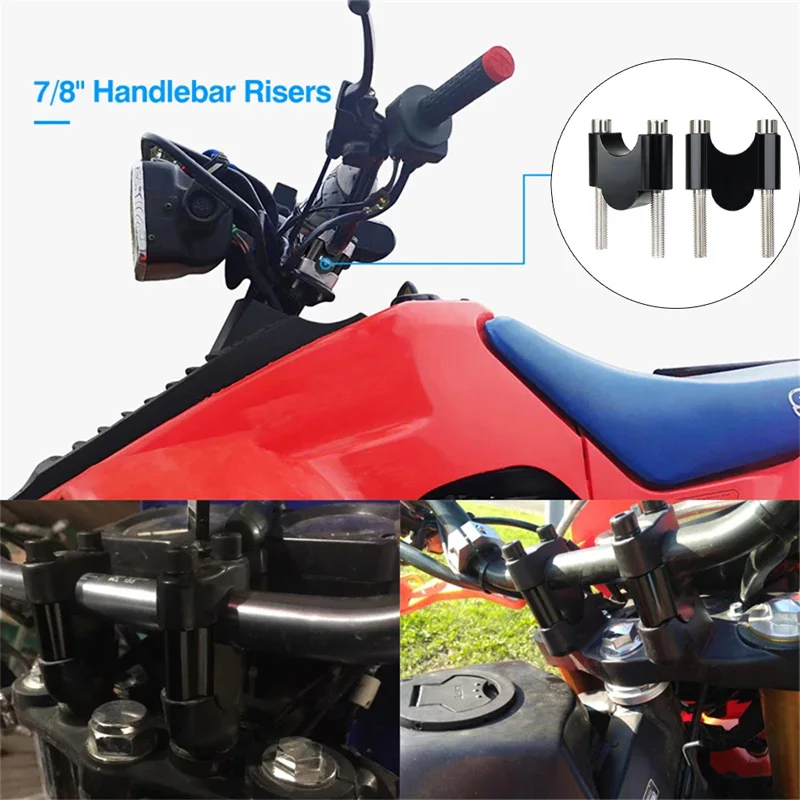 Для Honda YAMAHA Kawasaki Suzuki мотоциклетный руль крепление на ручку универсальный зажим 22