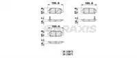 

AB0057 rear brake pad X TRAIL 00 QASHQAI 0711 JUKE 10