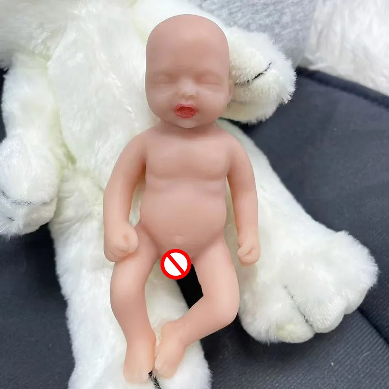 5-дюймовые мягкие силиконовые куклы реборн для мальчиков Lucas мягкая на ощупь