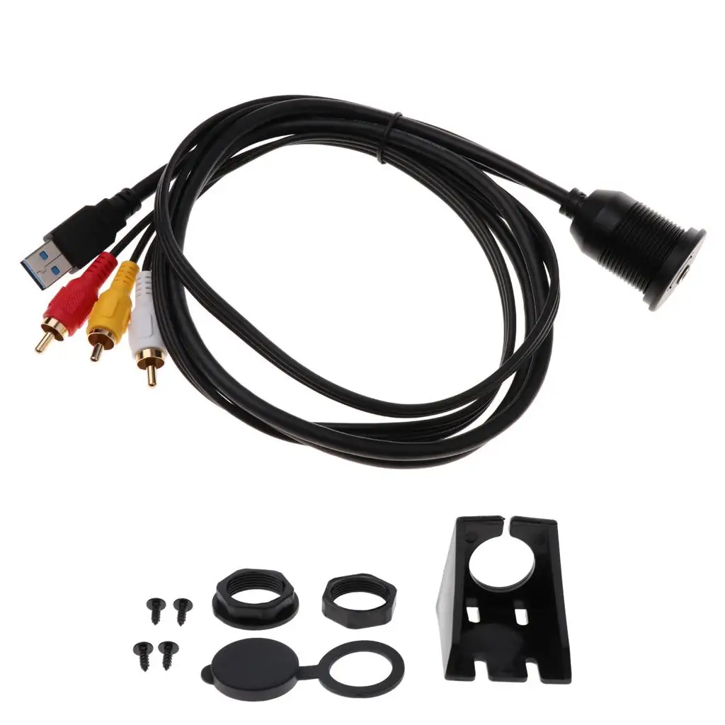 

3USB3.0 3,5 мм AUX фотокабель для мотоцикла