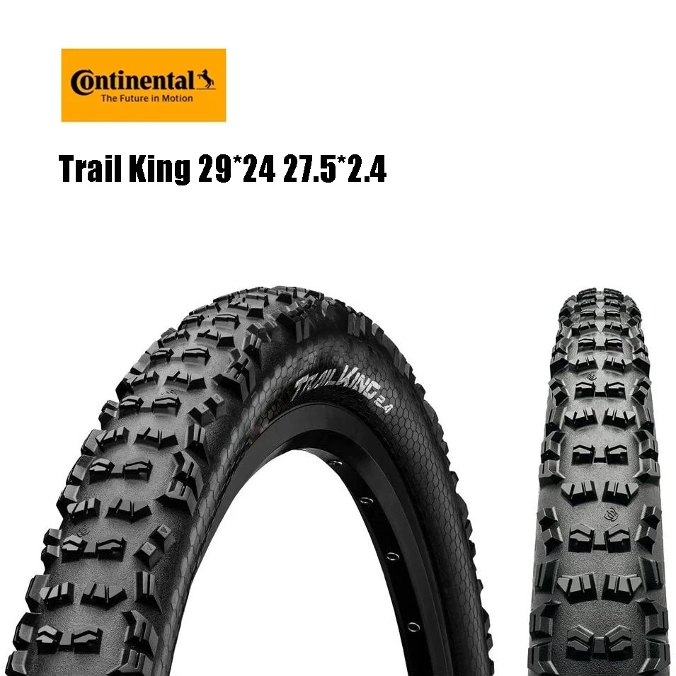 

Continental Trail King Bicycle Wire Tire 29x2.4 27.5x2.4 Mountain Bike Tire All Terrain Replacement MTB Bicycle Wire Tyre