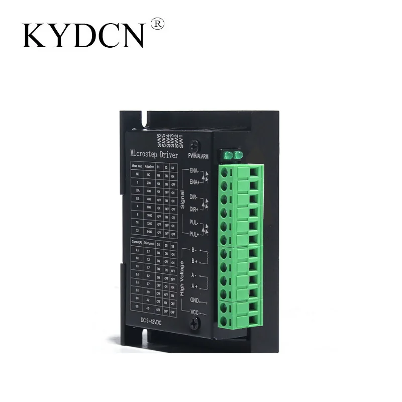 Драйвер шагового двигателя TB6600 32 подраздел 4 0 А 9-42 В постоянного тока 1-осевой