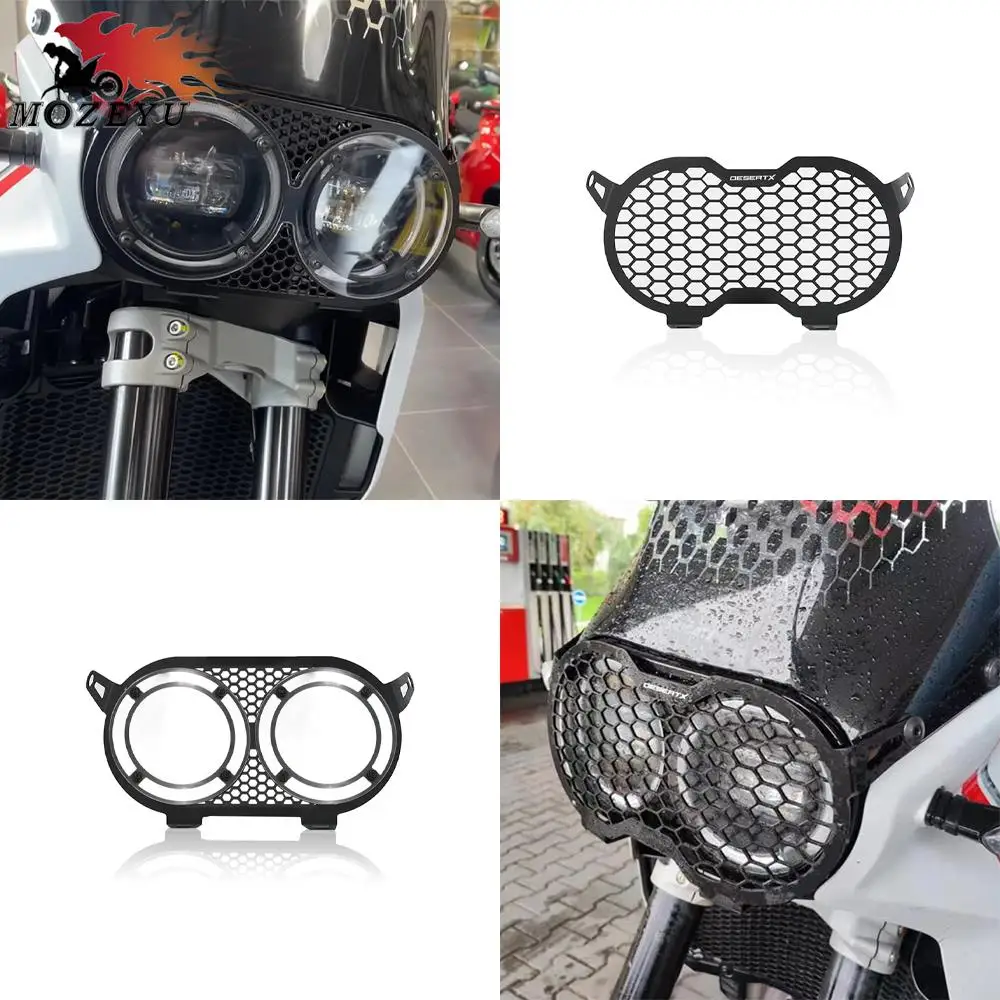 

Защитная решетка для мотоцикла Desert X 2022 2023, защита для фар, Защитная крышка для фар Ducati Desert-X