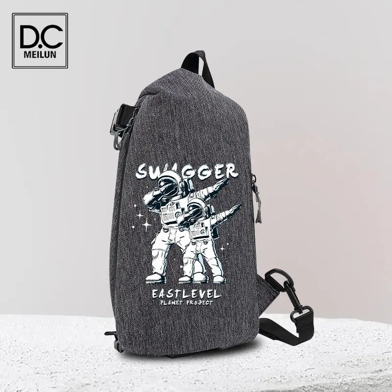 

Повседневная многофункциональная нагрудная сумка DC.meilun, сумки через плечо, Мужская нагрудная сумка, школьная летняя сумка-мессенджер для к...