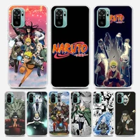 anime naruto clear phone case for redmi note 7 8 9 10 5g 8t pro 8 8a 7a 9a 9c k20 k30 k40 y3 10x 4g silicone