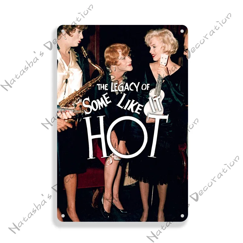 

Винтажный металлический постер "Некоторые любят это"