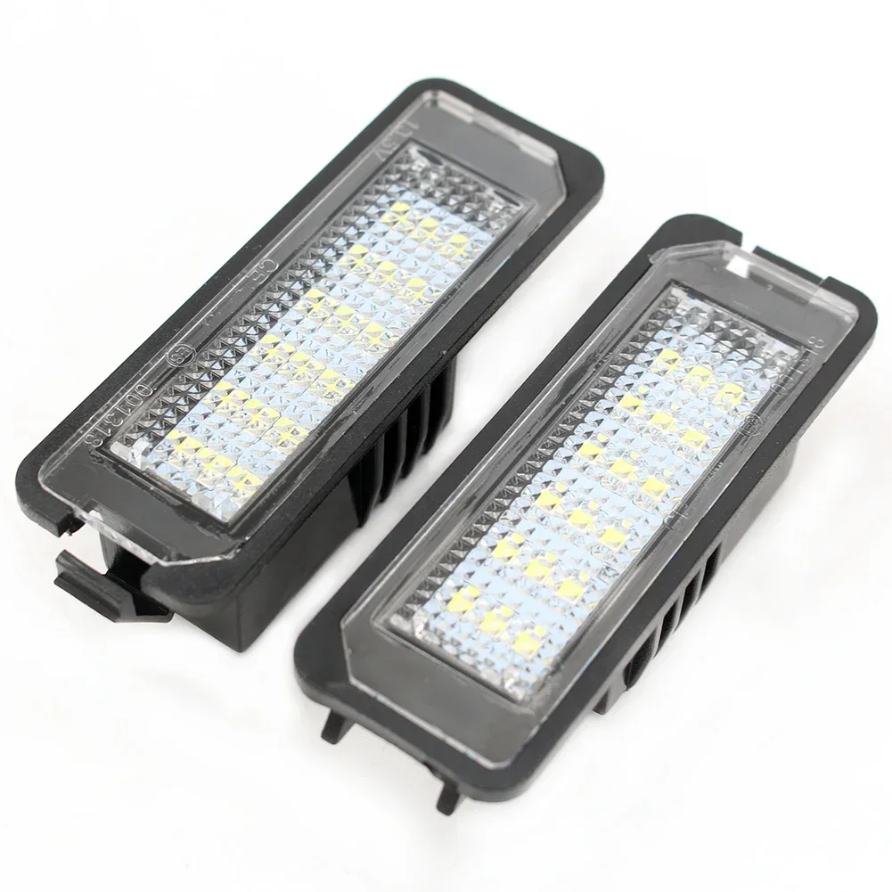 Подсветка номерного знака автомобиля белые лампы 18 SMD светодиодный чип для Volkswagen