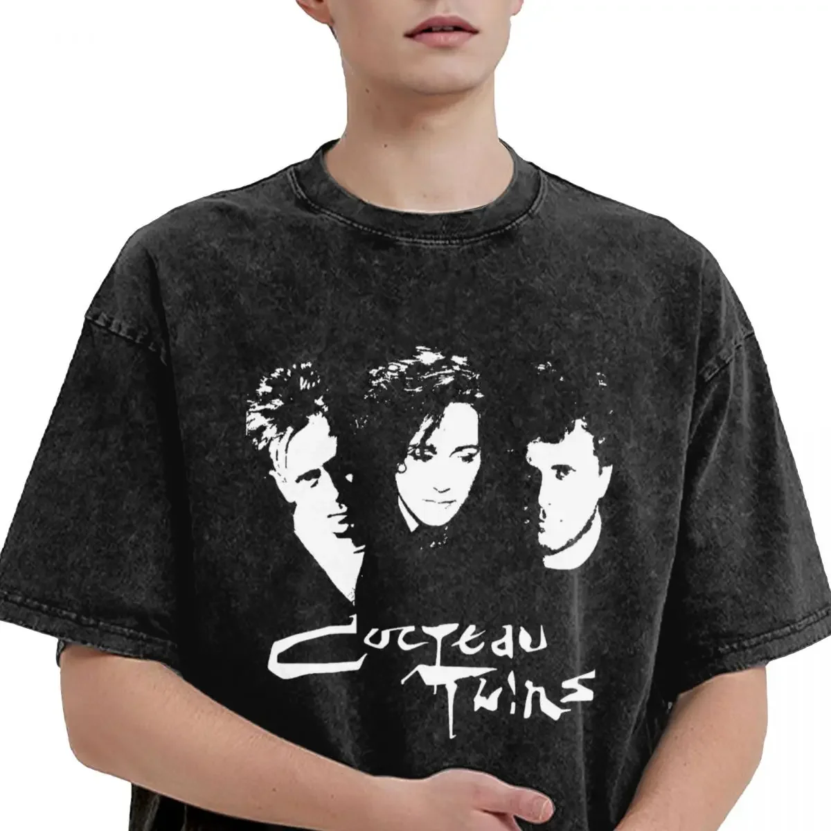 Футболка Cocteau Twins вареная уличная одежда в стиле хип-хоп женская и мужская
