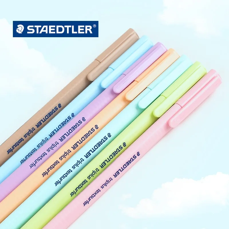 STAEDTLER 362C маркер фломастер Macaron цветная 8 цветов граффити ручка для письма и