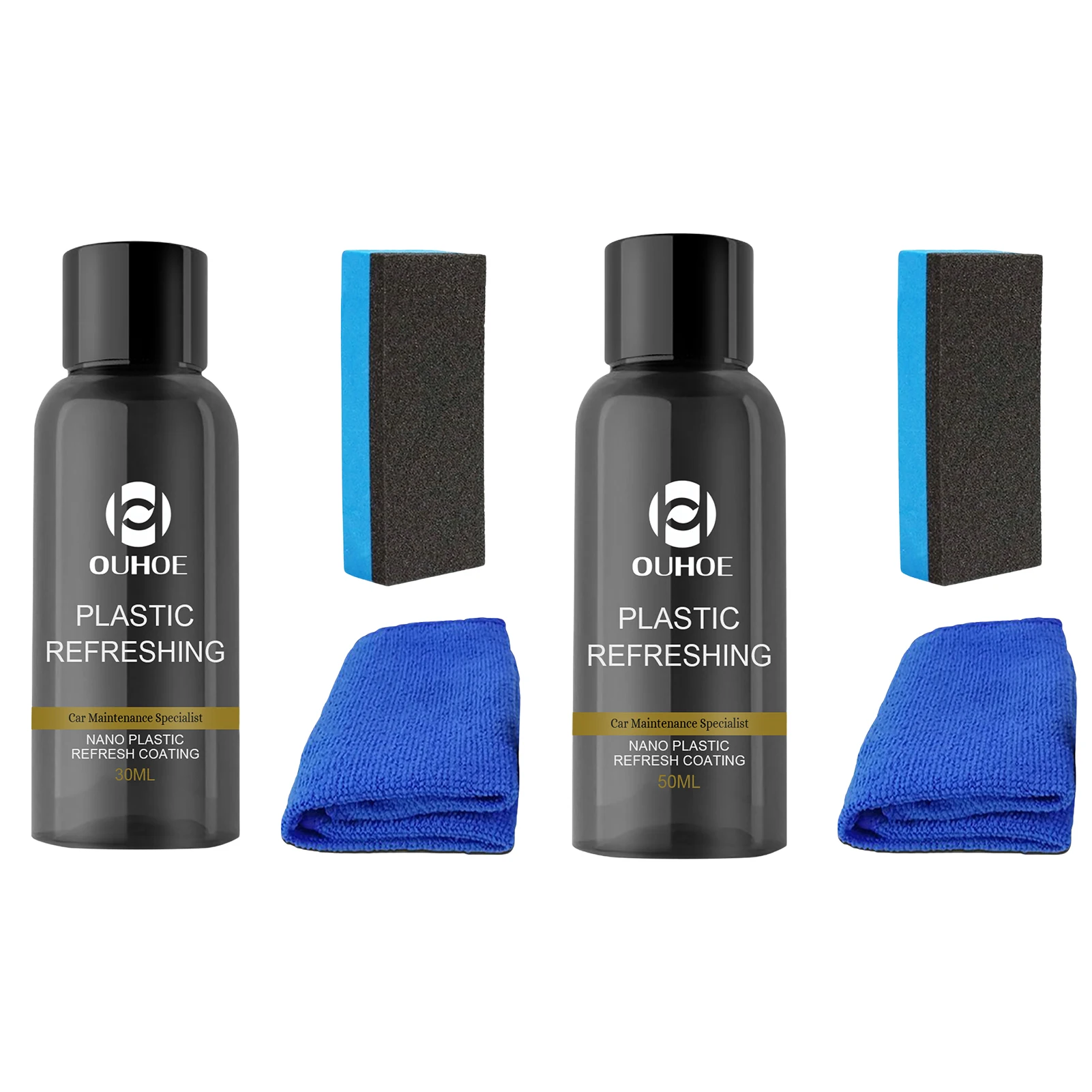 

Plastics Restorer For Cars Auto Plastics Coating Trim Restore Cleaning Agent For Removing Stubborn Stains And Leather Exterior