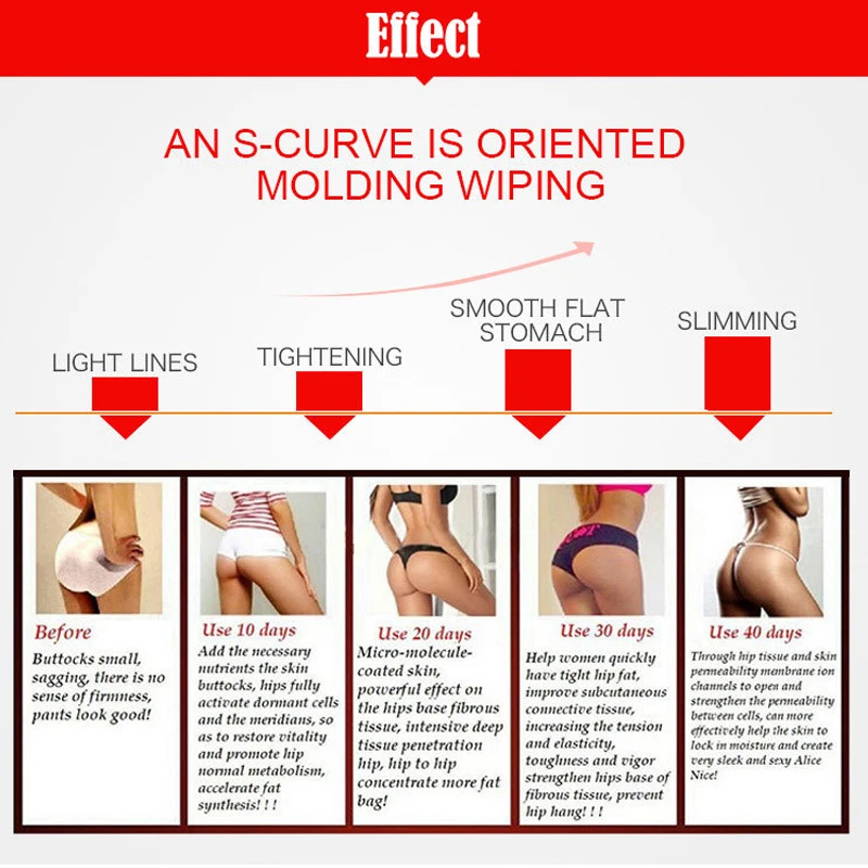 120 г крем для массажа ягодиц увеличенный лифтинг бедер укрепляющий питающий