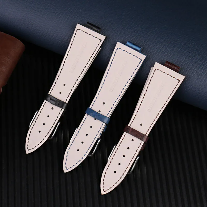 12 мм кожаный ремешок для часов из нержавеющей стали Tissot PRX Series Super Player T137.407