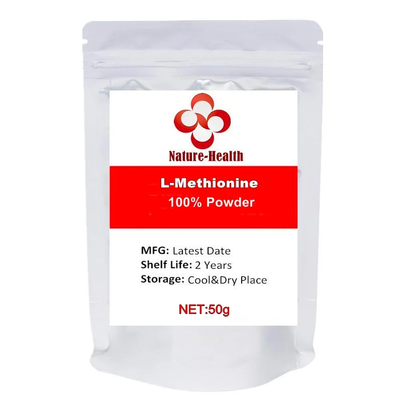 

50-1000g High Quality 100% Pure L Methionine