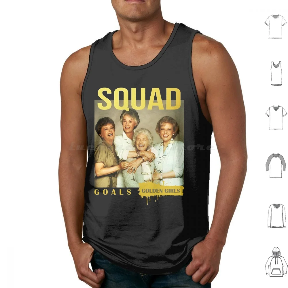 

Топ для девочек Golden Warhol, жилет без рукавов, популярный топ для девушек, с золотистым рисунком, для женщин и женщин, ТВ-сериал